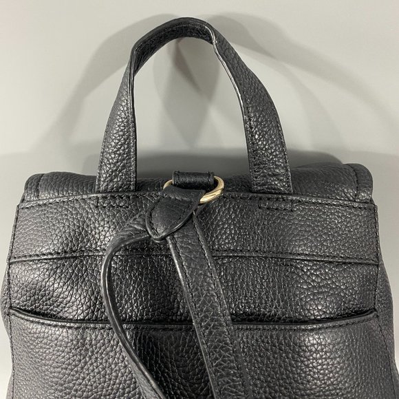Michael Kors Women\'s MK Rachel LG Flap Black Leather Backpack main image 11